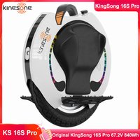 Original KingSong 16S Pro 67.2V 840Wh 1200W Motor Peak Power 3800W Top Speed 40km/h Mileage 70km for KingSong 16S Pro E-Wheel