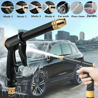 4-Mode High-Pressure Water Gun – Adjustable Hose Sprayer for Car Wash, Pet Shower, Floor & Outdoor Cleaning – Multi-Purpose Spra