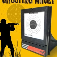 A3 AEG Airsoft Target with Trap Net Catcher, Stand and Paper Target, for Airsoft Gun Training Shooting BB Pellets Indoor Outdoor