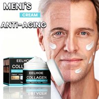 Collagen Creams For Men Anti Wrinkle Anti Aging Face Cream Firming Moisturizing Hyaluronic Acid Whitening Cream Facial Skin Care
