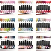Mtssii 7pcs/set Gel Nail Polish Set For All Season Nail Art Semi-permanent nail polish Soak Off UV/LED Gel Polish nail supplies