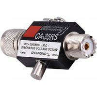 Lightning Surge Protector Male to Female UHF Antenna Lightning Arrestor CA-35RS Coaxial Lightning Surge Protector Arrester