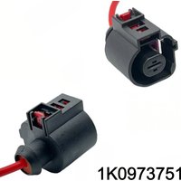1 Pin Starter Wiring Connector Plug 1K0973751 Auto Electrical Socket Adapter For VW Audi Skoda Seat Car Repair Parts