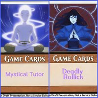 Selling Foil 36 part Deadly Rollick Deflecting Swat Mystical Tutor Gamble Worldly Tutor Entomb ...best quality proxy game cards
