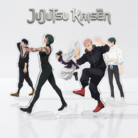 Anime new style Jujutsu Kaisen Yuji Itadori Satoru Gojo 15CM Acrylic Stand keychain Cute Figure Display Cosplay Fans Gift