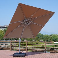 Hot Sale Big Size Outdoor Garden Cantilever Parasols Waterproof UV Resistant Patio Restaurant Umbrella
