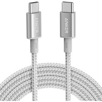 Anker USB C to USB C Cable 100W 10ft New Nylon 2.0 Type C Charging Cable Fast Charge for MacBook Pro iPhone 15 Series