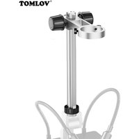 TOMLOV Digital Microscope Stand BR01, Universal Adjustable Holder Desktop Support Bracket for Max 1.38" Diameter Microscopio