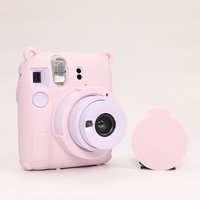 For FUJIFILM Mini 12 Soft Silicone Camera case Armor Skin Digital Silicone comfortable feel Camera bag Protector case