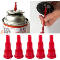 Reusable Butane Nozzle Adapter Butane Gas Tank Inflatable Head Convert Cassette Tank Into Inflatable Tank Lighter Spray