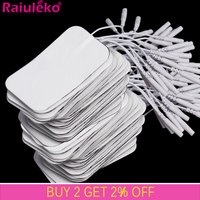 100/50/30/20P TENS EMS Electrode Pads Gel Patch For Electrode Stickers Electrodes Acupuncture Massager Nerve Muscle Stimulator