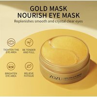 120pcs Avocado Golden Collagen Eye Mask Anti Dark Circles Removal Eye Bags Moisturizing Firming Eye Patches Skin Care Products