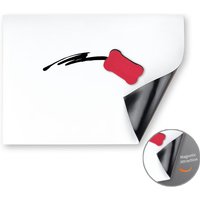 A4 1PCS Magnetic Dry Erase Board Fridge Markers WhiteBoard Sheet Kitchen Erasable Flexible Refrigerator Magnet Memo Grocery List