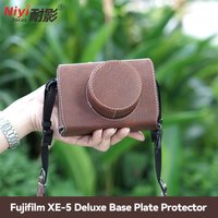 Retro Deluxe Leather Camera Bag XE5 Protective Cover With Shoulder Strap Lens Sleeve for Fujifilm X-E5 Case Portable Waterproof