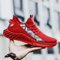 Breathable Air Mesh Casual Sports Shoes 2026 Spring and Autumn Soft Soled Running Shoes Coconut Fashionable Men's Woven Shoes