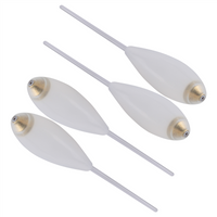 4Pcs Casting SPIROLINO FORELLE POSEB Slow Sinking Suspending Intermediate Bombarda Fly Fishing Spinning Float-AT20