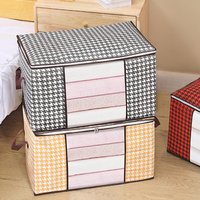Large Capacity Storage Bag, Semi Transparent Foldable Storage Bag, Used For Storing Clothes, Bedding, Blankets, And Wardrobes