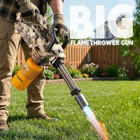 Garden Tools Outdoor Barbecue Handheld Large-caliber Fire Spray Gun Card-type Portable Spray Gun