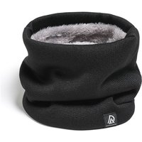 Unisex Solid Cashmere Plush Warm Winter Ring Scarf Women Men Knitted Full Face Mask Snood Neck Scarves Bufanda Thick Muffler New