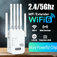 300M Powerful chip Wireless WiFi Repeater 2.4 5G Signal Router 802.11N Long Range Wireless WiFi Extender Amplifier WIFI Booster