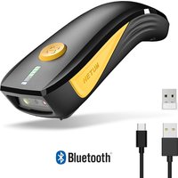 CS7501 Handheld Portable Wireless Bluetooth 1D 2D Barcode Scanner 2400mAH QR Bar code Reader Support IOS Android Logistic Store