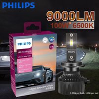 Philips Ultinon Rally 3551 LED H4 H7 H11 HB3/4 9006 9005 HIR2 Autoscheinwerfer 6500K Weiß Max. Leistung 50W Max. Lumen 4500lm LED-Lampen