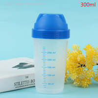 convenient300ml Shaker Bottle Creative Milkshake Protein Powder Mixing Bottle Shake Cup