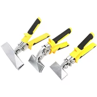 Sheet Metal Bending Pliers Crimping Tool Hand Seamer Wide Jaw Straight Elbow Multitool Edge Sealing Electrician Folding Pliers
