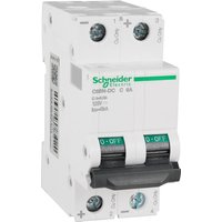Schneider Electric Multi 9 C65N-DC MCB 2P DC Miniature Circuit Breaker Various Amperages Available 1A 63A for Electrical Safety