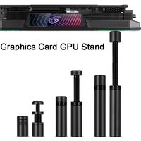 Aluminum GPU Holder Vertical Telescopic Rotating Stand Magnetic Bracket Video Card Holder Graphics Card Bracket PC Accessories
