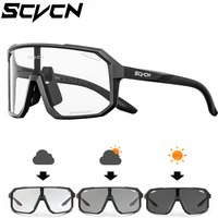AliExpress SCVCN Cycling Glasses Photochromic Sunglasses Men Women Mountain Bike Eyewear New Bicycle Riding Outdoor Sports Hiking Goggles