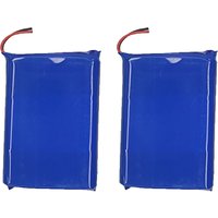 2PCS BAOFENG Old BF-T1 Mini Walkie Talkie Battery 3.7V 1500mAh Rechargerable Li-ion Blue Battery T1 Two Way Radio Accessory