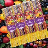 Fruit flavored high-quality bamboo sticks with a fragrant sleeping aroma, suitable for yoga and meditation, eliminating negative
