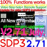NOWA aktualizacja SDP3 2.71 May Industry Trucks All in One z Keygernem, nieograniczona liczba użyć, więcej komputerów, dla VCI3 VCi-3 HQ A+/Full Chip Scaniaa Truck Programmer