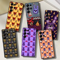 Fnaf Five-nights-At-Freddys Case for Samsung Galaxy S24 S25 S20 S21 S22 Ultra S23 FE S7 Edge S9 S8 S10 Plus TPU Phone Cover