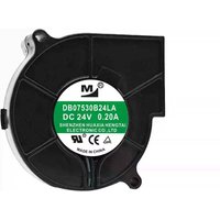 Original For DB07530B24LA 7530 DC 24V 0.20A Brushless Centrifugal Blower Cooling Fan 75x30mm Server Inverter