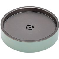 Celadon Ru Kiln Tin-Lid Pot Saucer Ceramic Water Storage Tray Gongfu Tea Brewing Dry Brewing Platform Retro Tea Tray Pot Stand