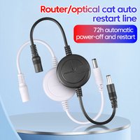 WiFi Router Reset Rebooter Automatic Restart Cable Timing Restart Module 72 hour Wifi Timed Power Off Reset Control Line 5V-15V