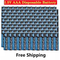 NEW 1.5V AAA Disposable Dry Battery for Led Light Toy Mp3 Camera Flash Razor CD Player Wireless Mouse Keyboard