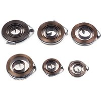 1Pc 0.7-1.5 Thickness 680-1540mm Length Spiral Flat Wire Coil Torsion Spring Constant Force Extension Springs Bench Drill