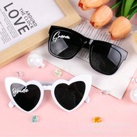 2pcs Bride and Groom white and black glasses set, bridal and groom wedding decoration, bachelor party photo props, party supplie