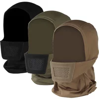 Airsoft Mask for Men Sport Mask Balaclava Headgear Full Face Protection Knight Headwear for Paintball Hunting Sport Cycling