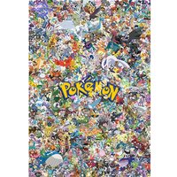 1pc Pokemon Anime Peripherals Gengar Posters Pikachu Kawaii Picture Art Water Colours Canvas Painting for Kids Bedroom Decorate