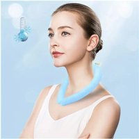 Summer Outdoor Cooling Neck Ring Running Portable Outdoor Sports Cooling Accessories Hands Free Gel Prevention Ice Neck Ring 1pc