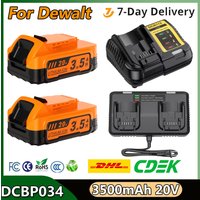 Batterie de remplacement Turpow pour outils électriques Dewalt DCBP034 20V DCBP518 DCBP520 DCP580 DCB200, batterie rechargeable