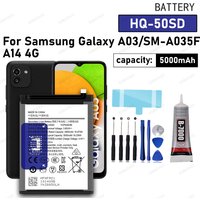 100% New High Quanlity HQ-50SD battery For Samsung Galaxy A03 /A14 4G/SM-A035F Phone Batteries Battery + Free Tools