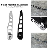 Motorcycle Kickstand Stand Extension Motorbike Foot Pedal Support For Harley Dyna 1993-2017 Fat Bob FXDF Low Rider FXDB Fat Bob