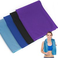 4 Pack Cooling Towel for Gym Fitness Yoga Hiking,Summer Hot Weather Ice Cold Cool Towels Cloth Rags Wrap for Neck Face