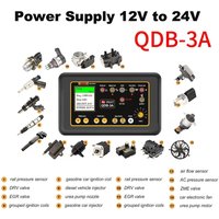 Upgrade QDB 3A Automobile Spark Ignition Coil Tester Car Idle Stepping Motor Injectors FID Valve High COP Coils Diagnostic Tool
