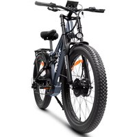 AliExpress NONE HedaTX XT29 Adult City Commuter Electric Bike, 48V 19.2Ah Lithium Battery, Lockable Pneumatic Dual‑Crown Front Fork for Bump Absorption, 27.5×3.0‑Inch Wide Tires, Max Load 150kg